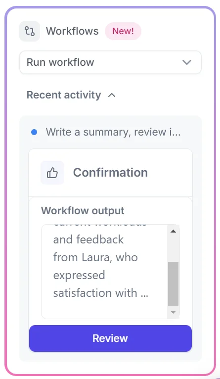 Tactiq AI Workflows