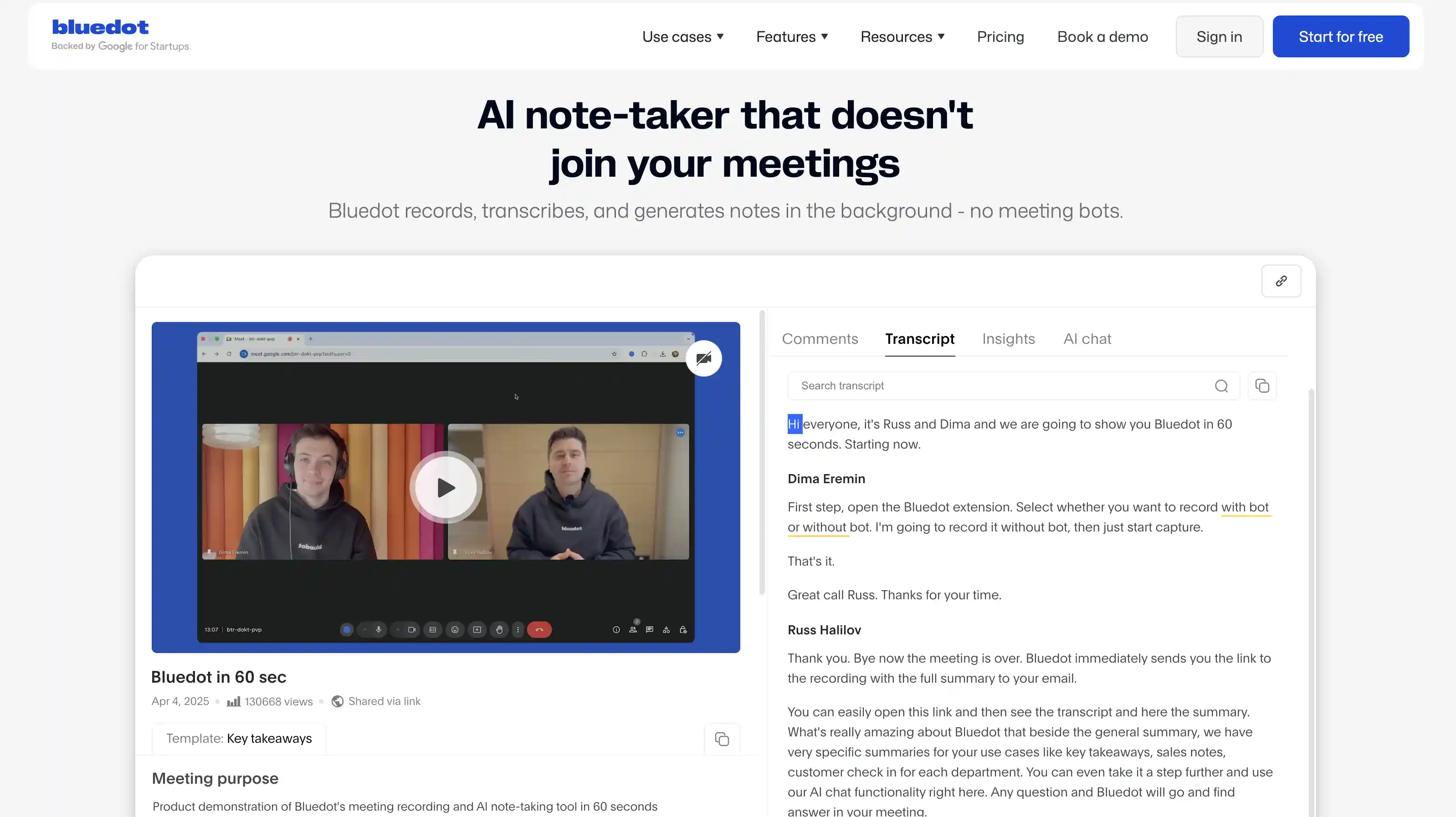the best Fireflies.ai alternative