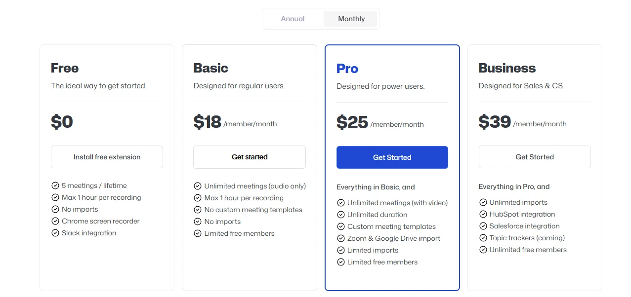 Bluedot Pricing