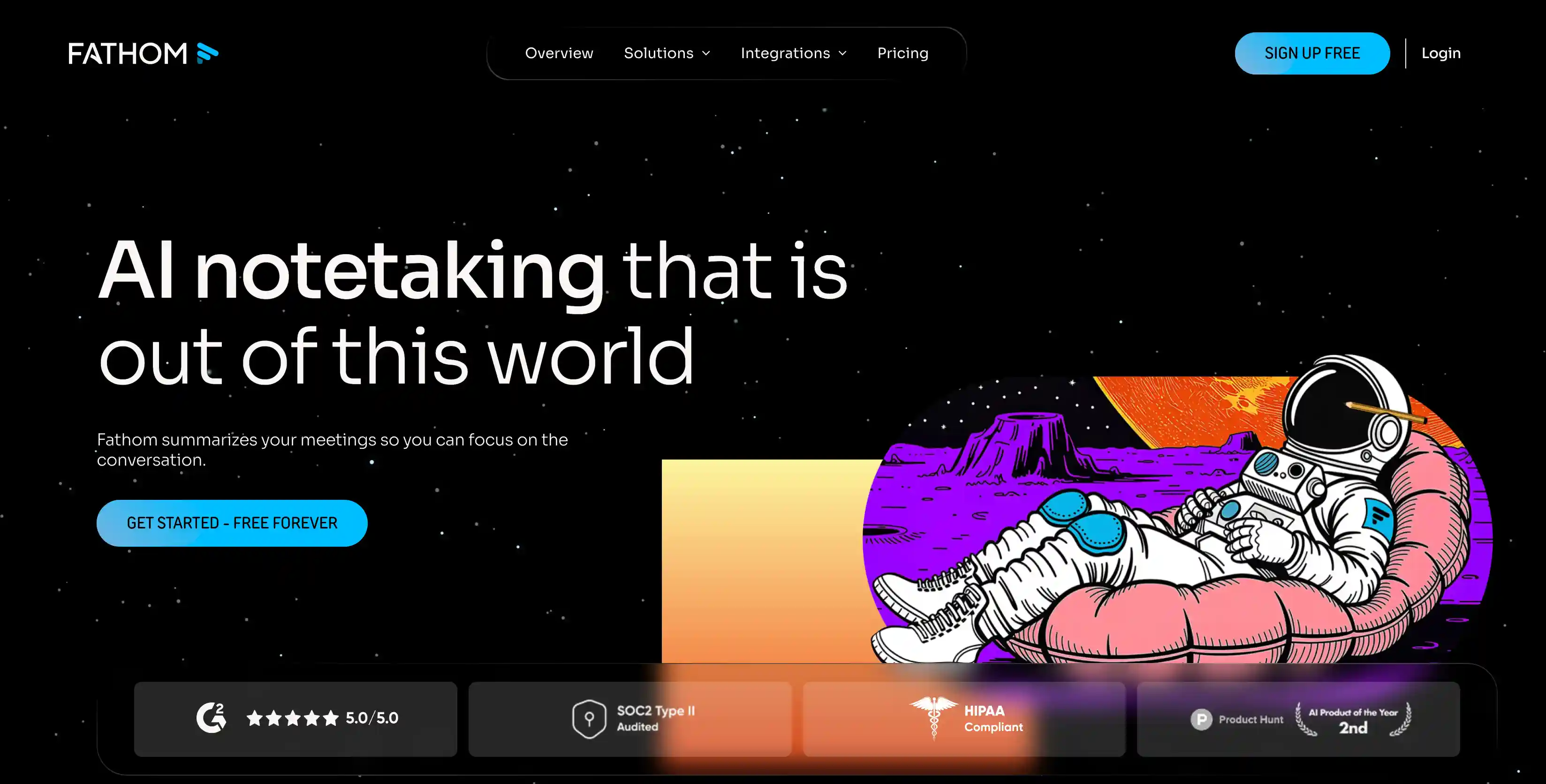 7 alternativas Fathom para usar em 2025