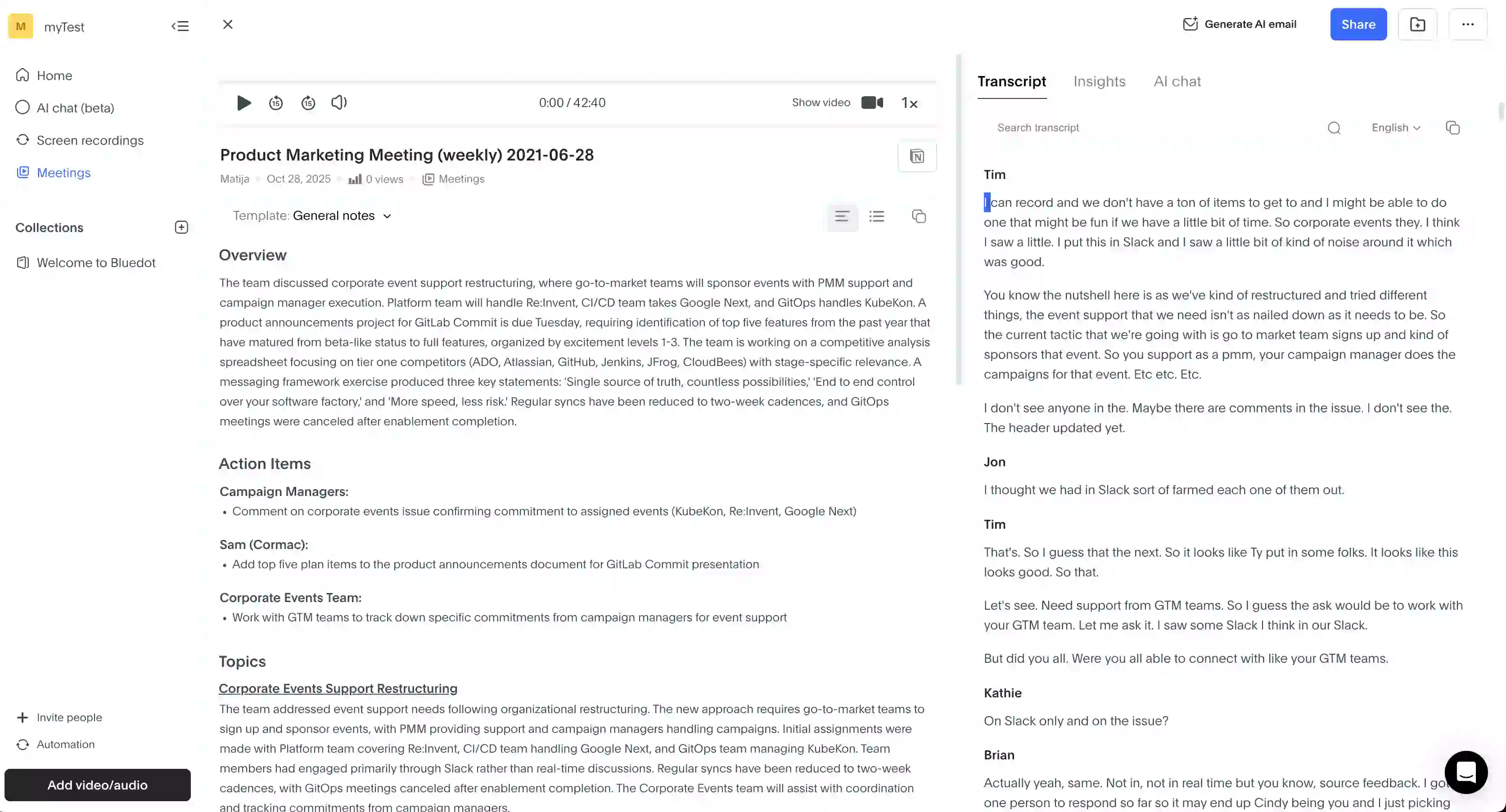 the best alternative to Read AI