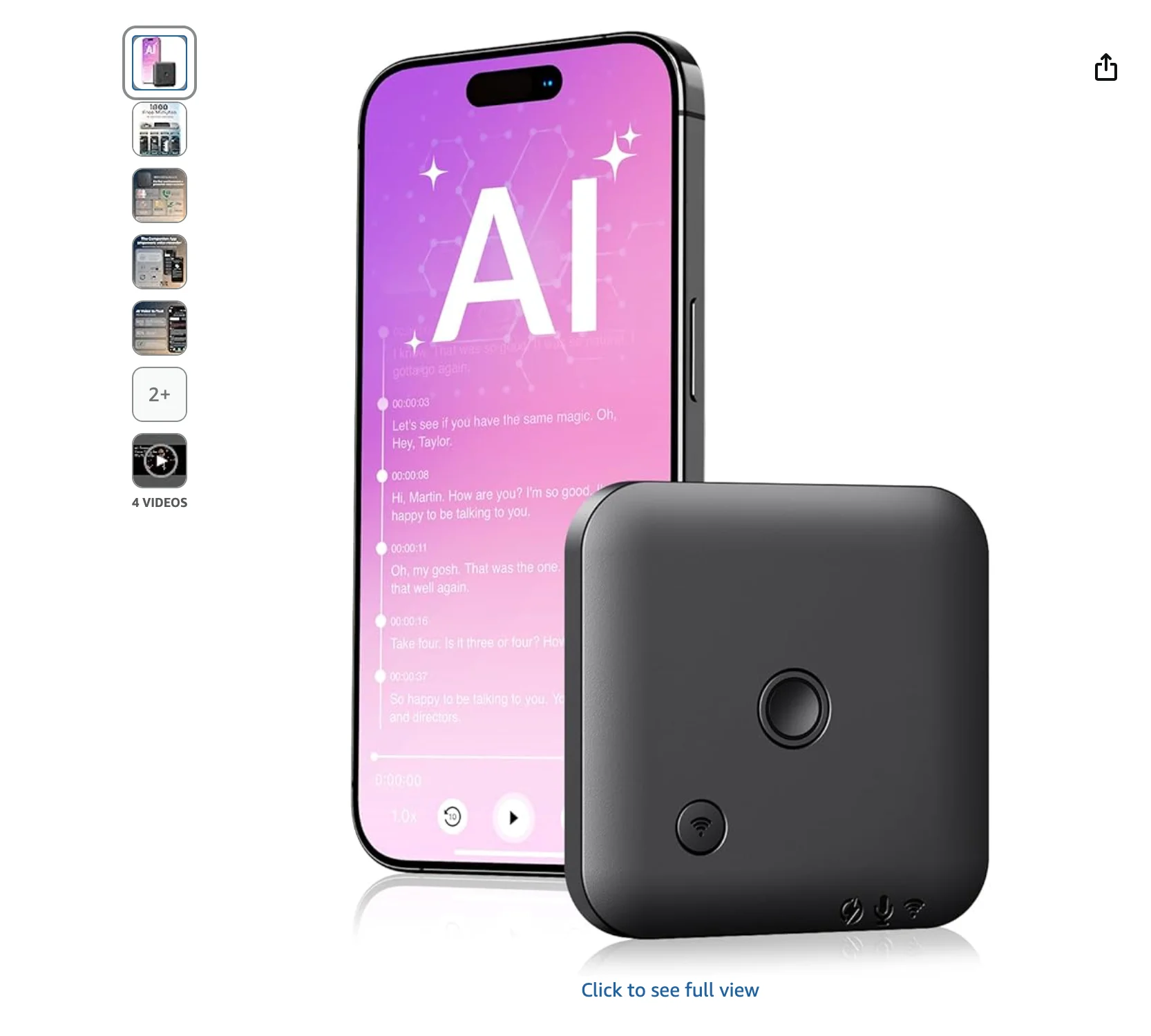 FoCase Rec AI Voice Recorder