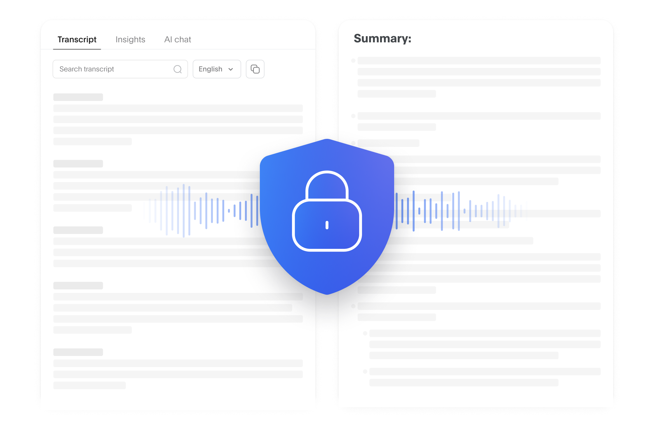 Protect sensitive data with enterprise-grade security