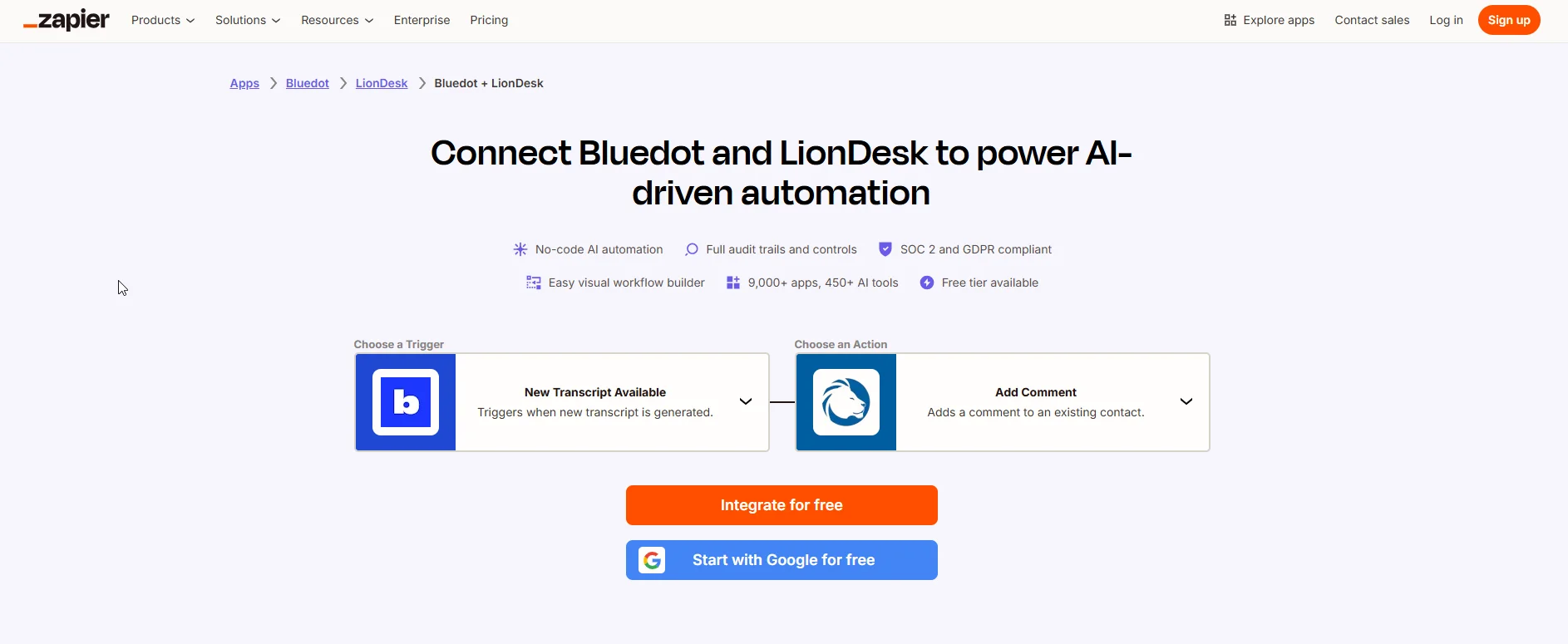 Bluedot Integrations
