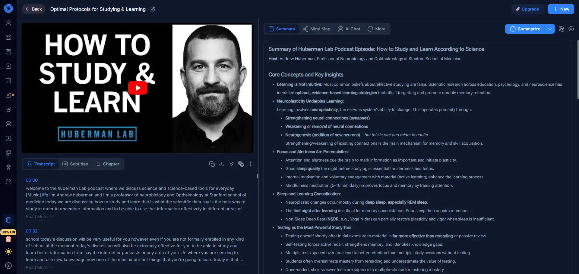 NoteGPT Features