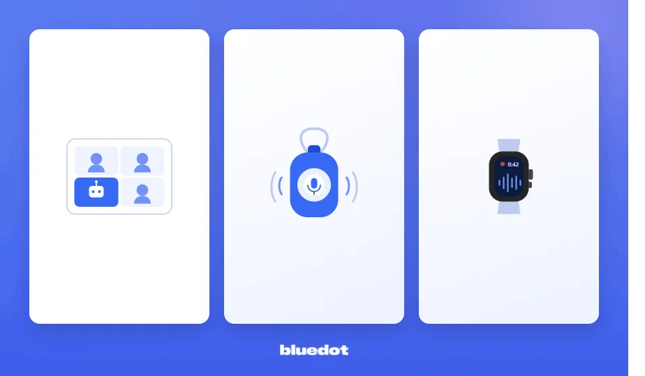 types of AI note takers