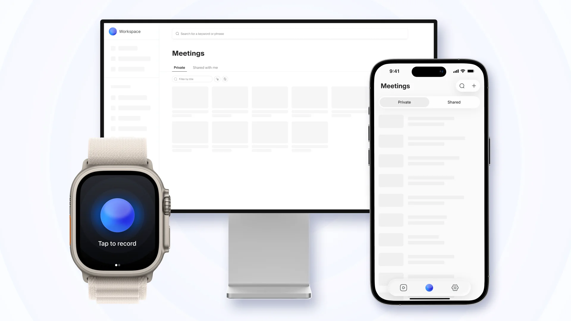 Key features of the Bluedot iOS App
