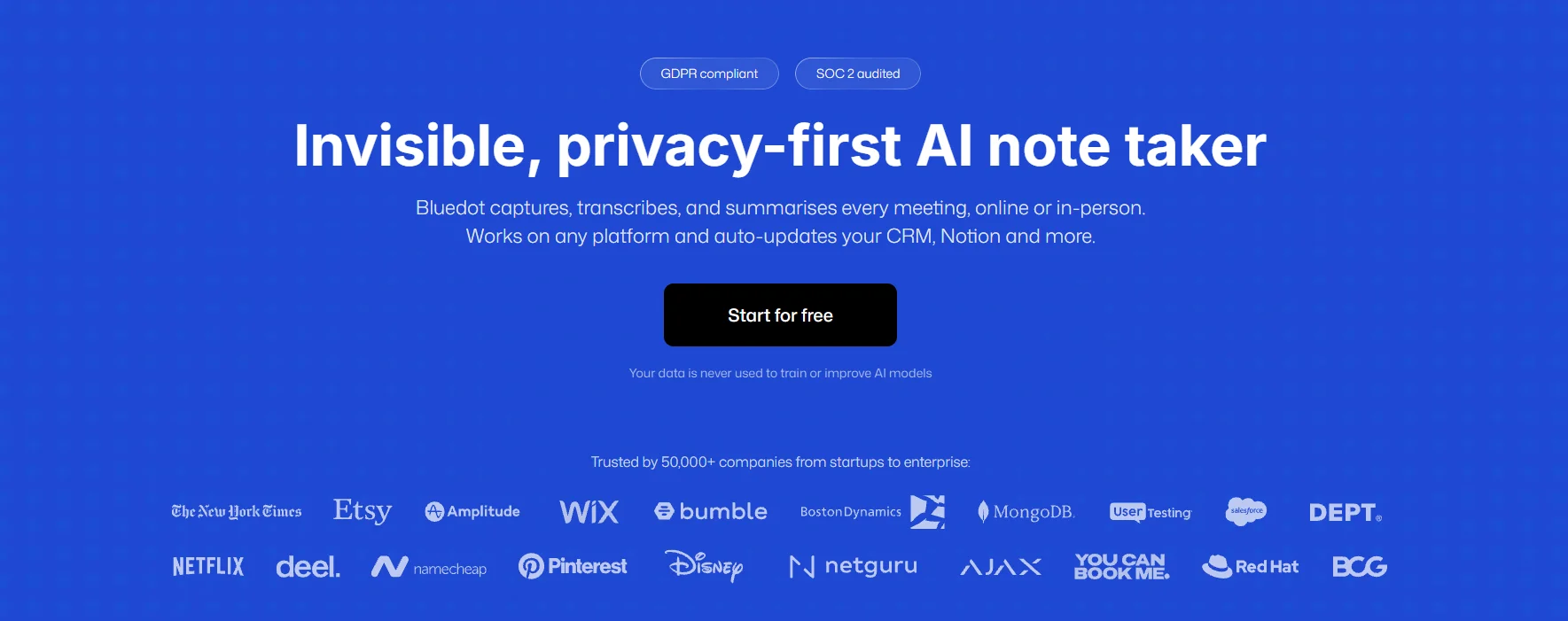 best AI meeting recorder