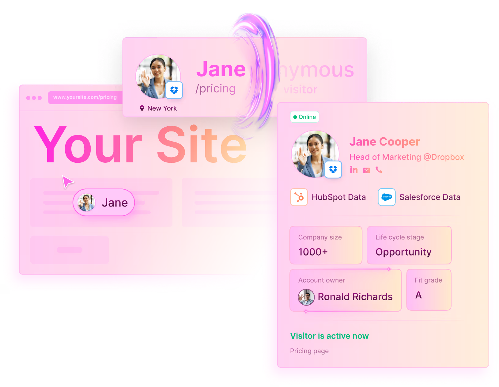 Reveal & Enrich - The highest match rates in the industry

