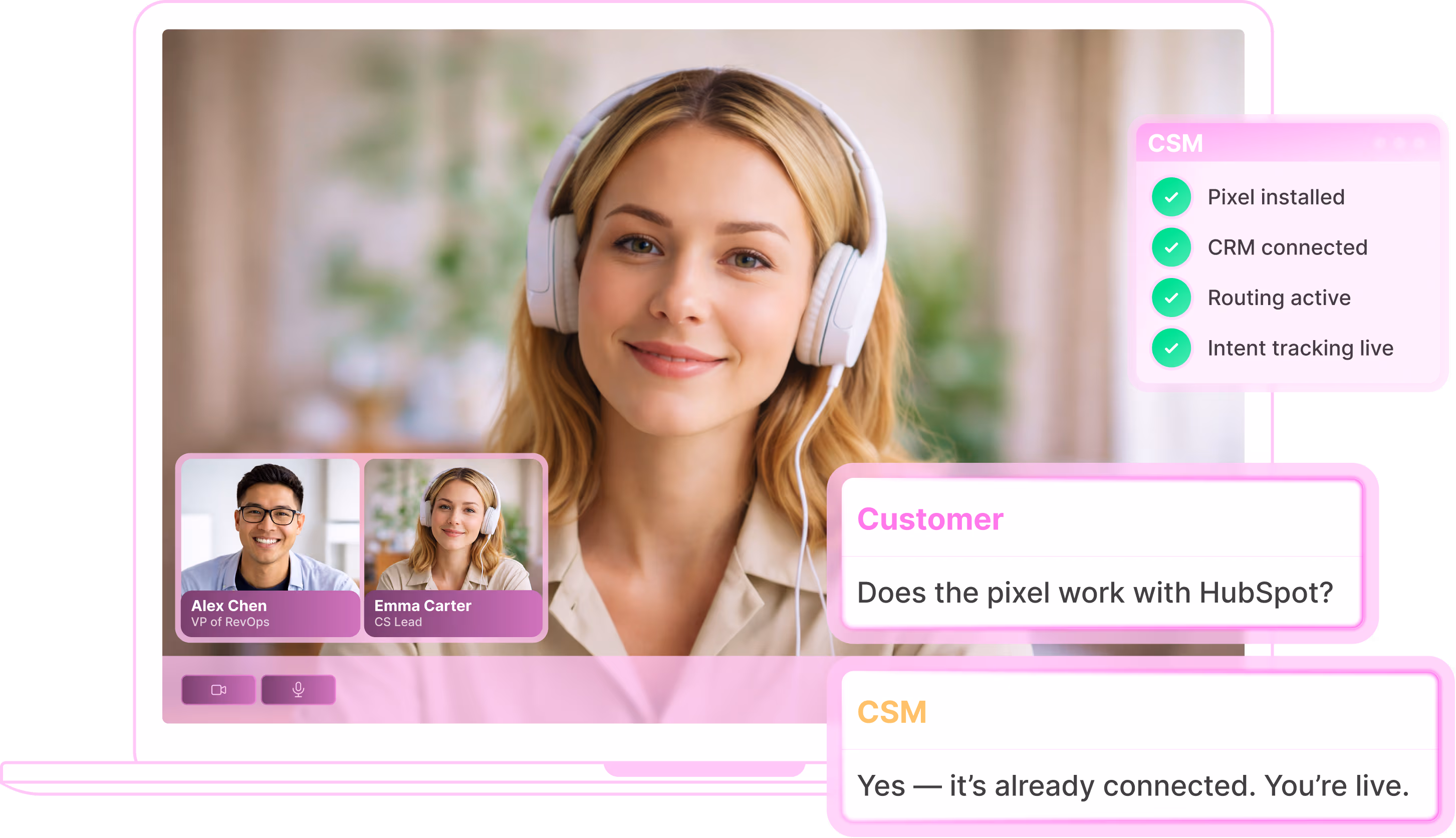 What does your Customer Success Manager do