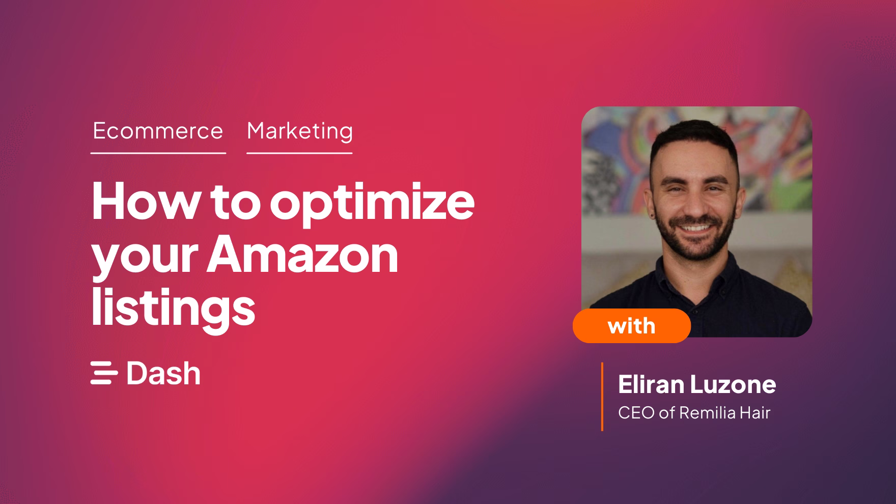 Learn how to optimize Amazon listings and boost sales: Expert advice