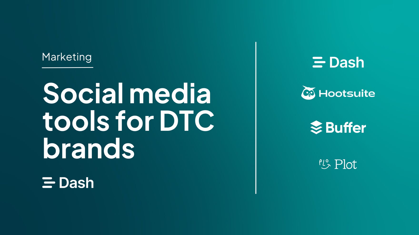The 9 best social media management tools for DTC brands