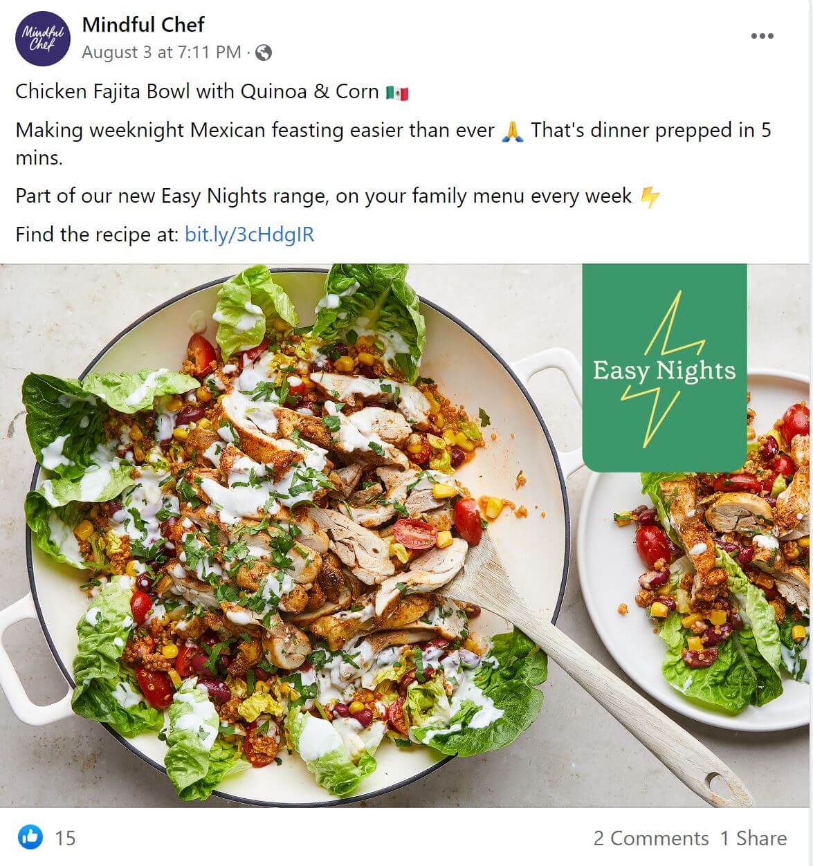 Mindful Chef - Facebook