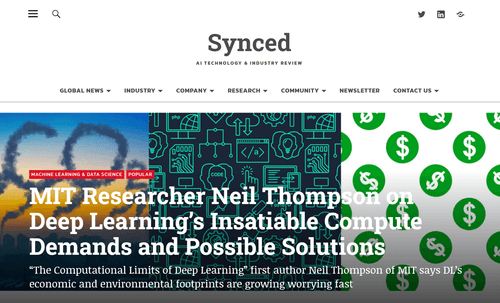 How can we counter the increased demand for computation? Neil Thompson interviewed by Synced