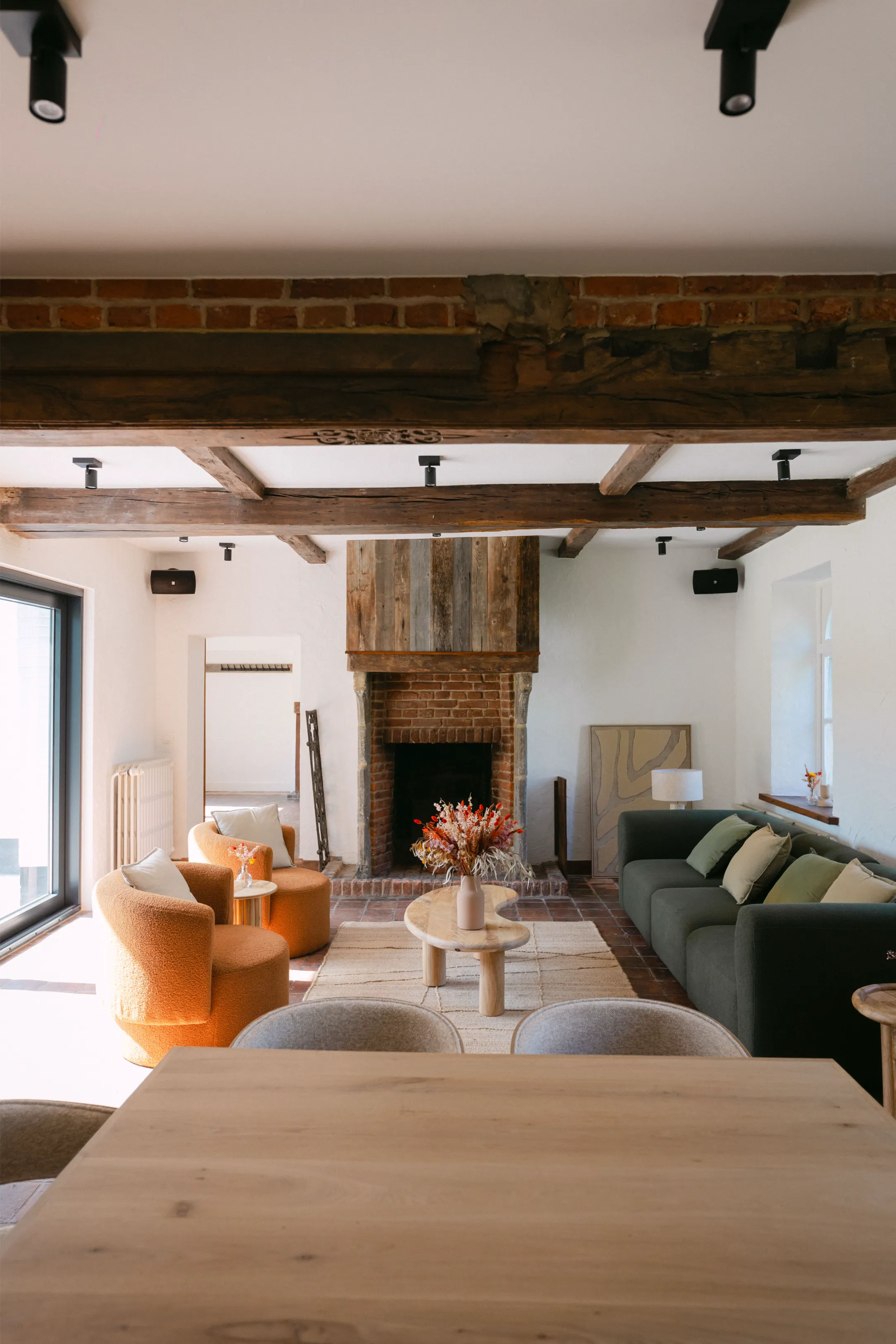 Espace intérieur de la Maison du Sergent à Wavre