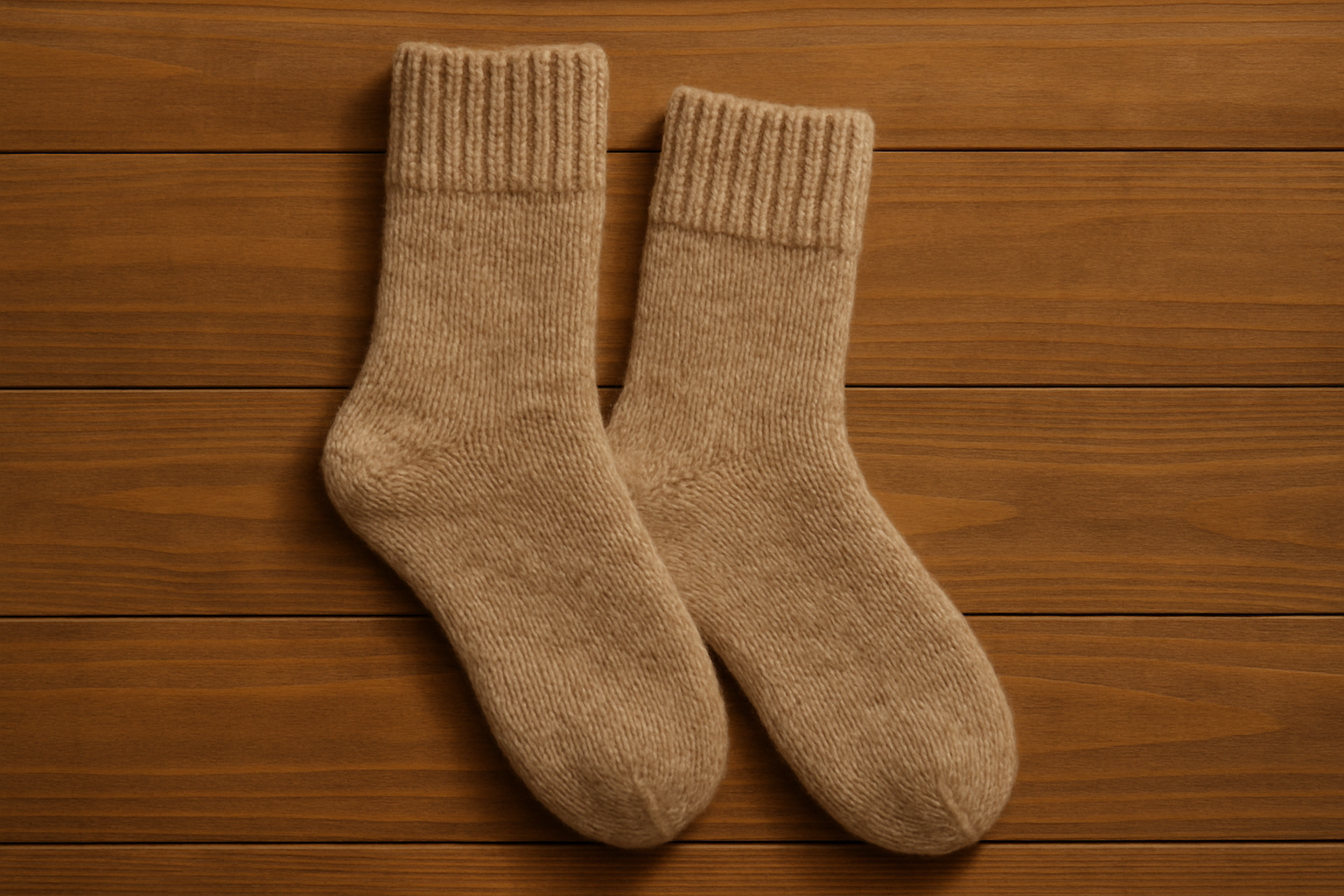 Warme Socken für den Winter