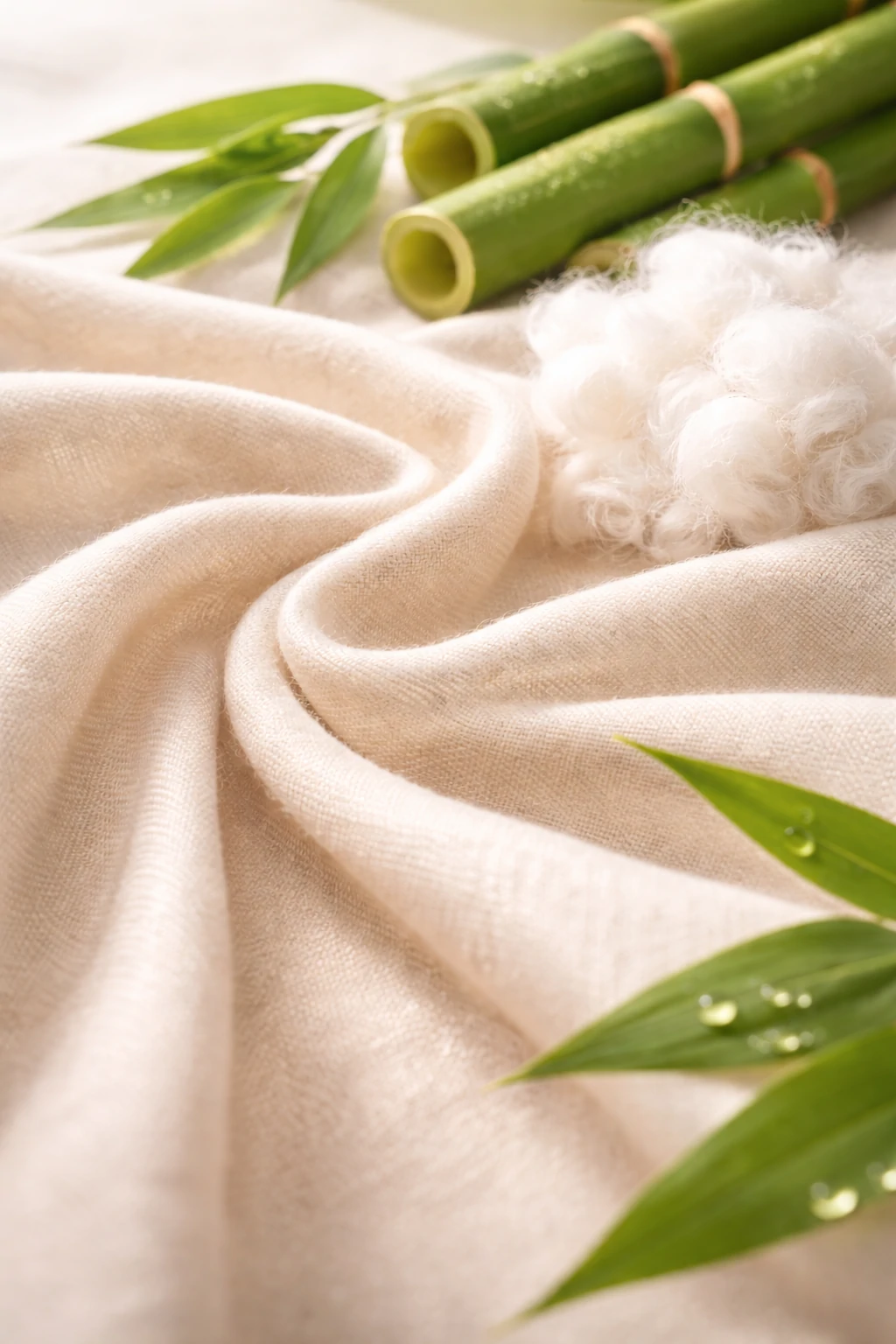 Bambusviskose Material