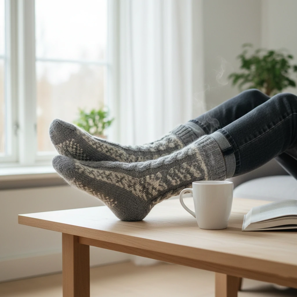 Socken aus Merinowolle