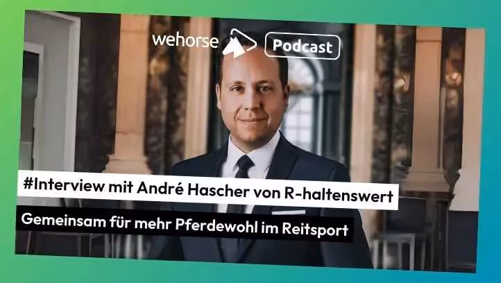#Interview mit André Hascher von R-haltenswert: Gemeinsam für mehr Pferdewohl im Reitsport einstehen