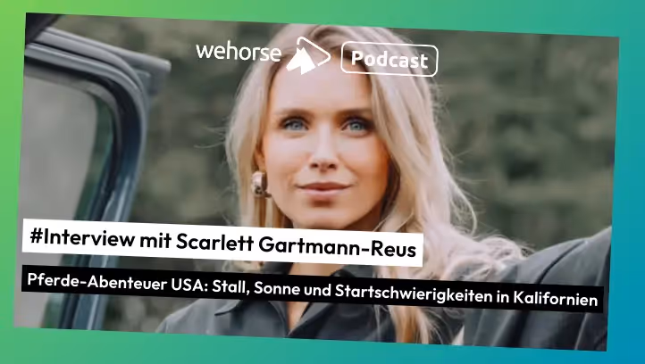 #Interview mit Influencerin Scarlett Gartmann-Reus: Sonne, Stall, Startschwierigkeiten – mit Pferd in die USA