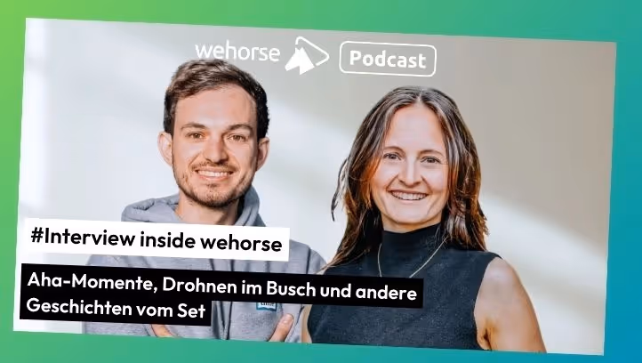 #Interview inside wehorse: Aha-Momente, Drohnen im Busch und andere Geschichten vom Set