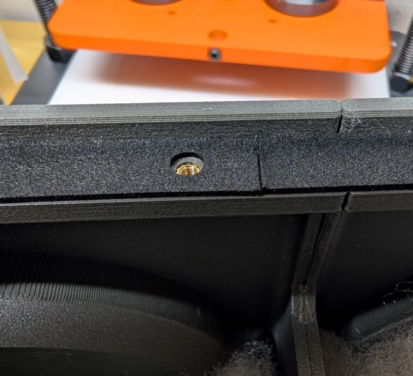 Step 23: Apply the rear-baffle gasket image 1