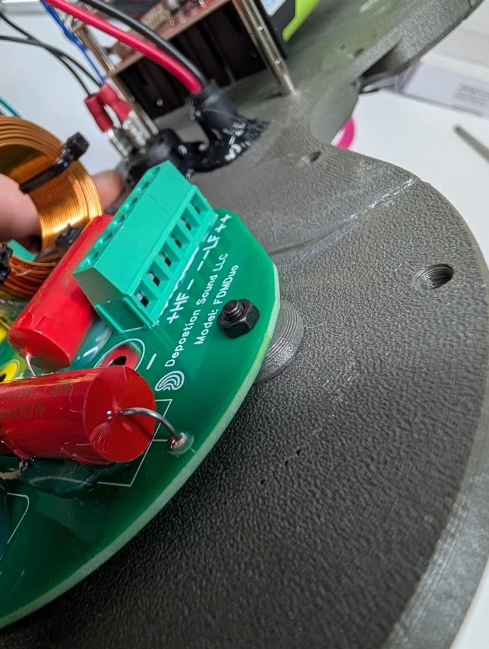 Step 19: Mount the Bluetooth crossover image 1