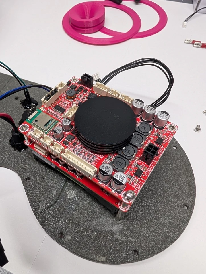Step 16: Install the amplifier board image 1