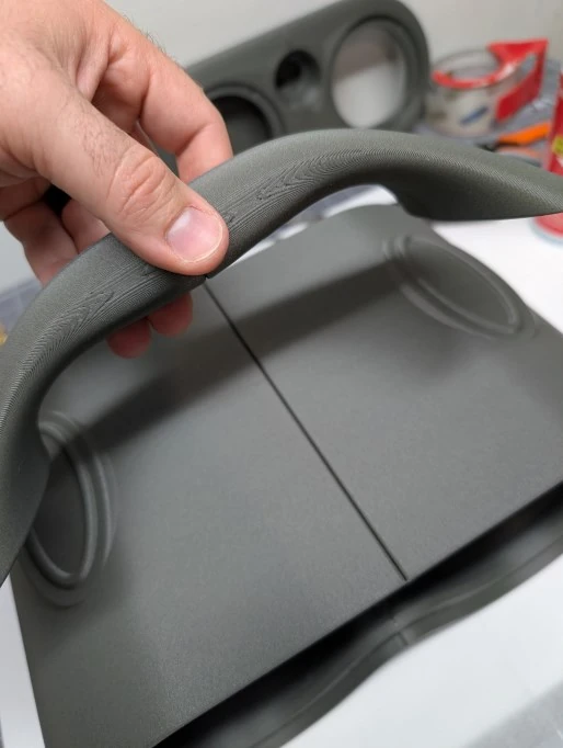 Step 05: Join the handle halves image 1
