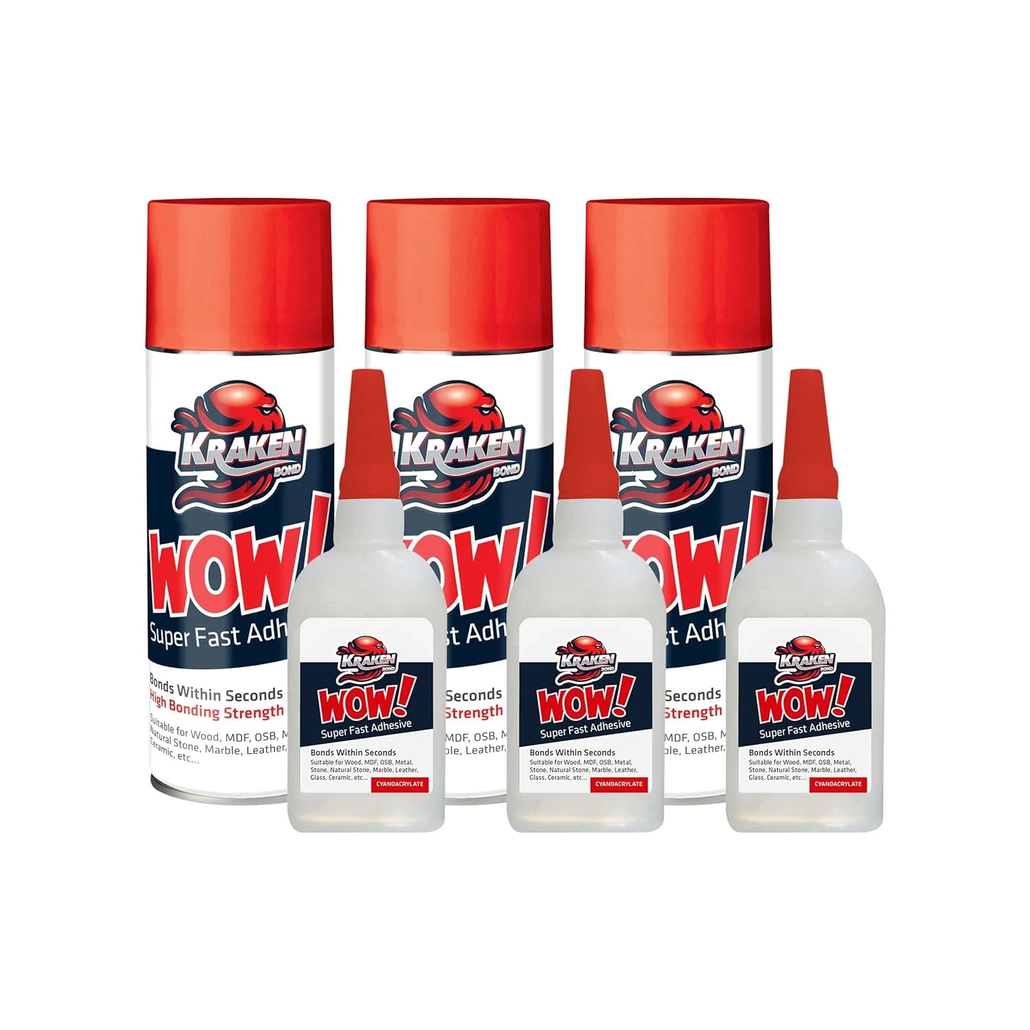 Kraken Bond Wow! CA Glue