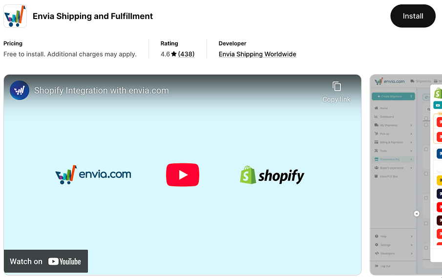 Envia Shipping and Fulfillment - Shopify App Store