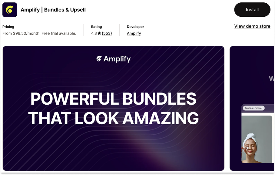 Amplify - Bundles & Upsell