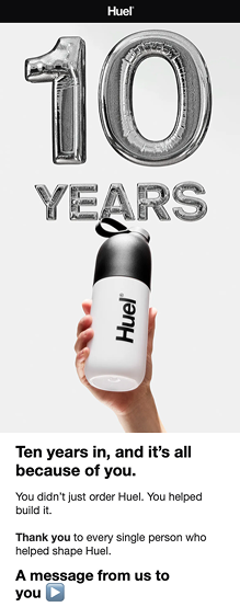 Huel Email Marketing