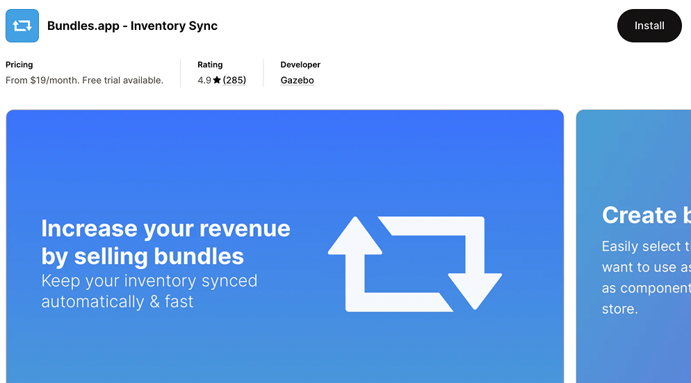 Bundles.app - Inventory Sync Shopify App