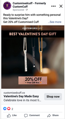 Shopify Valentine's Meta Ads Strategy