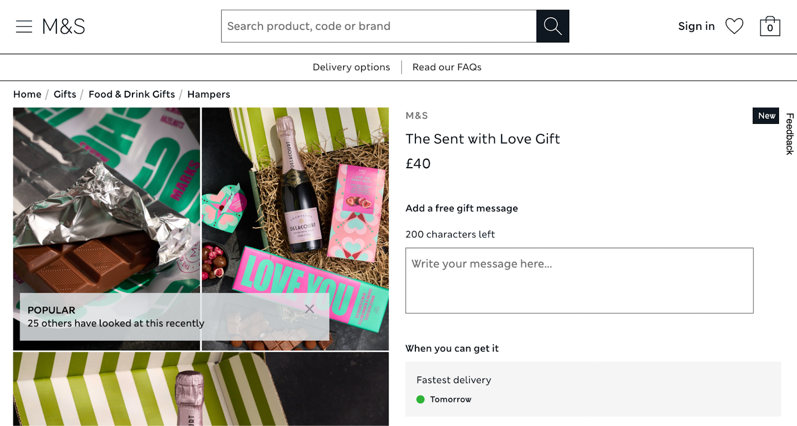 Valentine's Bundle - M&S