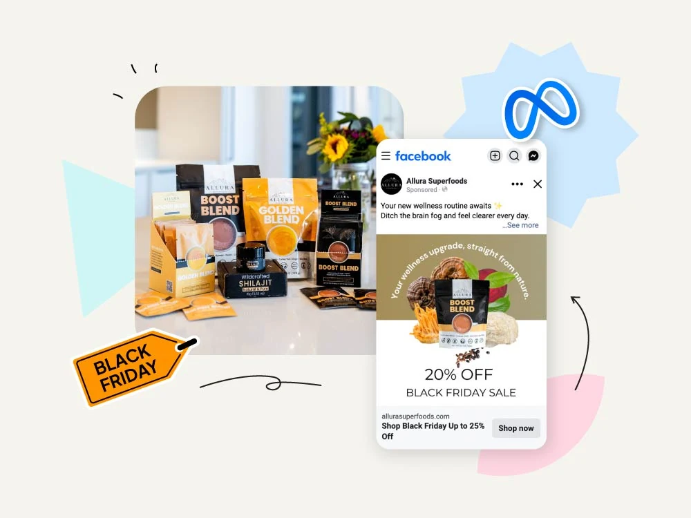 Allura Superfoods Black Friday Campaign Case Study