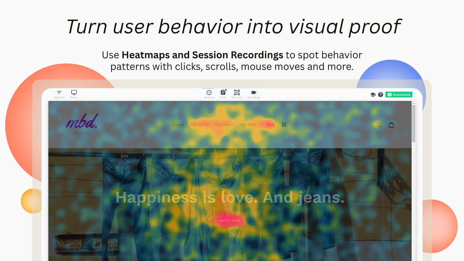 Lucky Orange Heatmaps & Replay