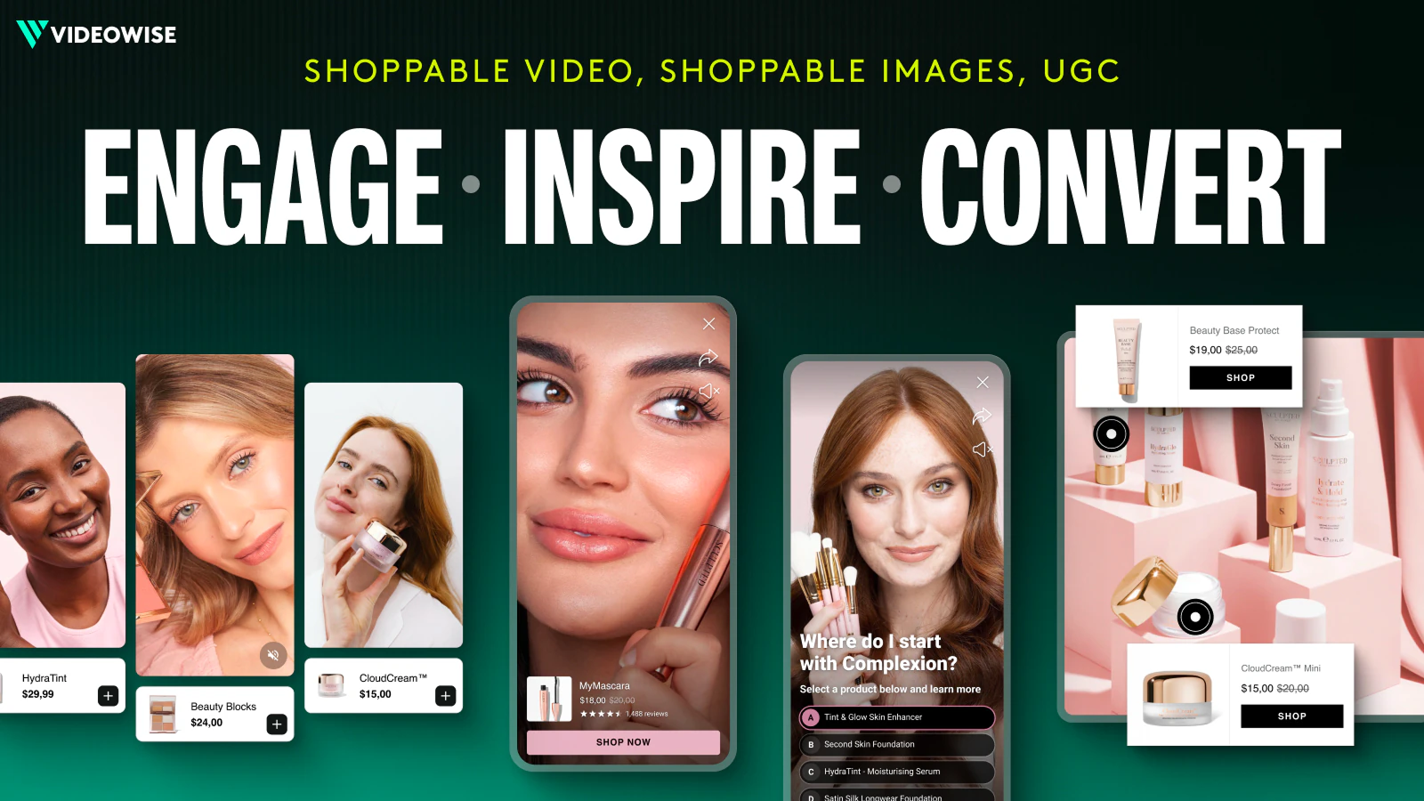 Videowise: Shoppable Video UGC