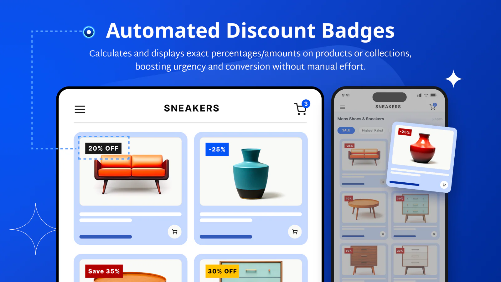 DECO Product Labels & Badges