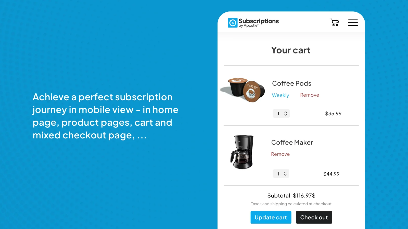 Appstle Subscriptions App