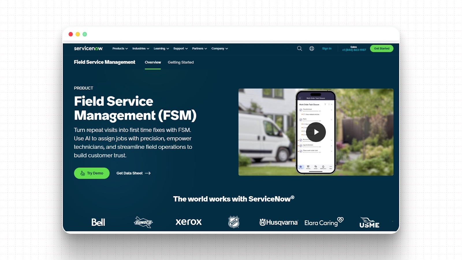 ServiceNow FSM