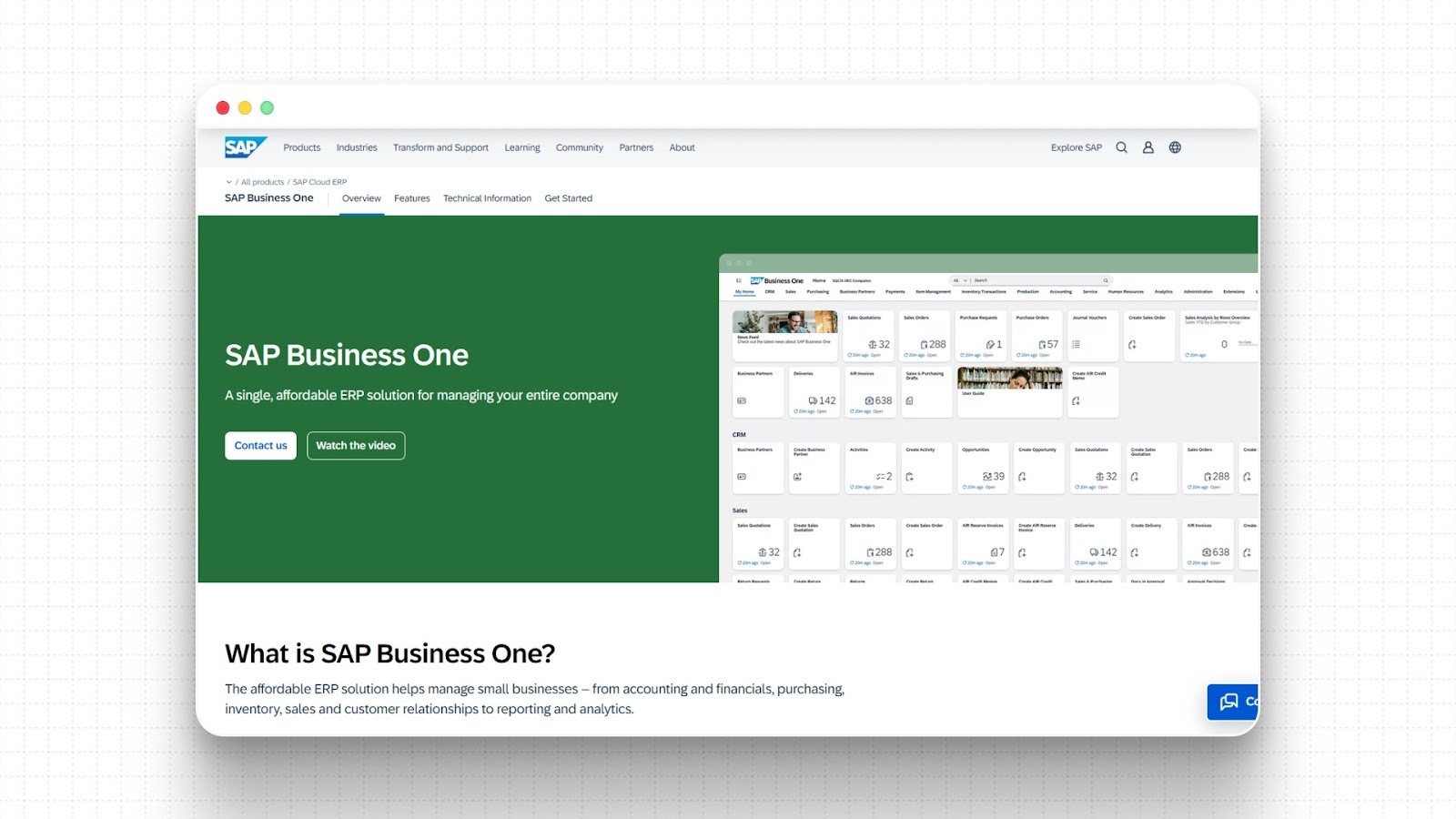 SAP Business One