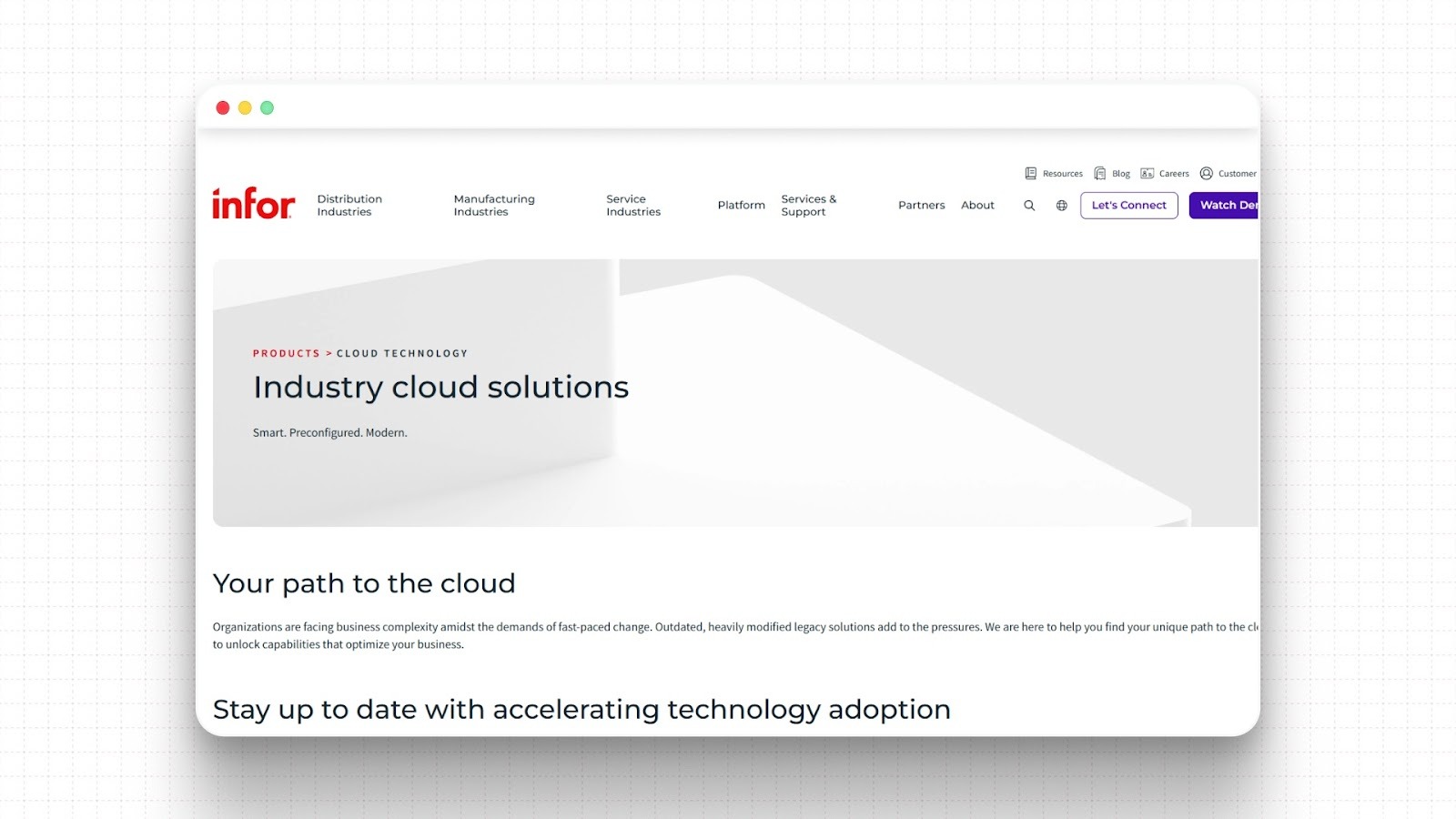 Infor CloudSuite Industrial
