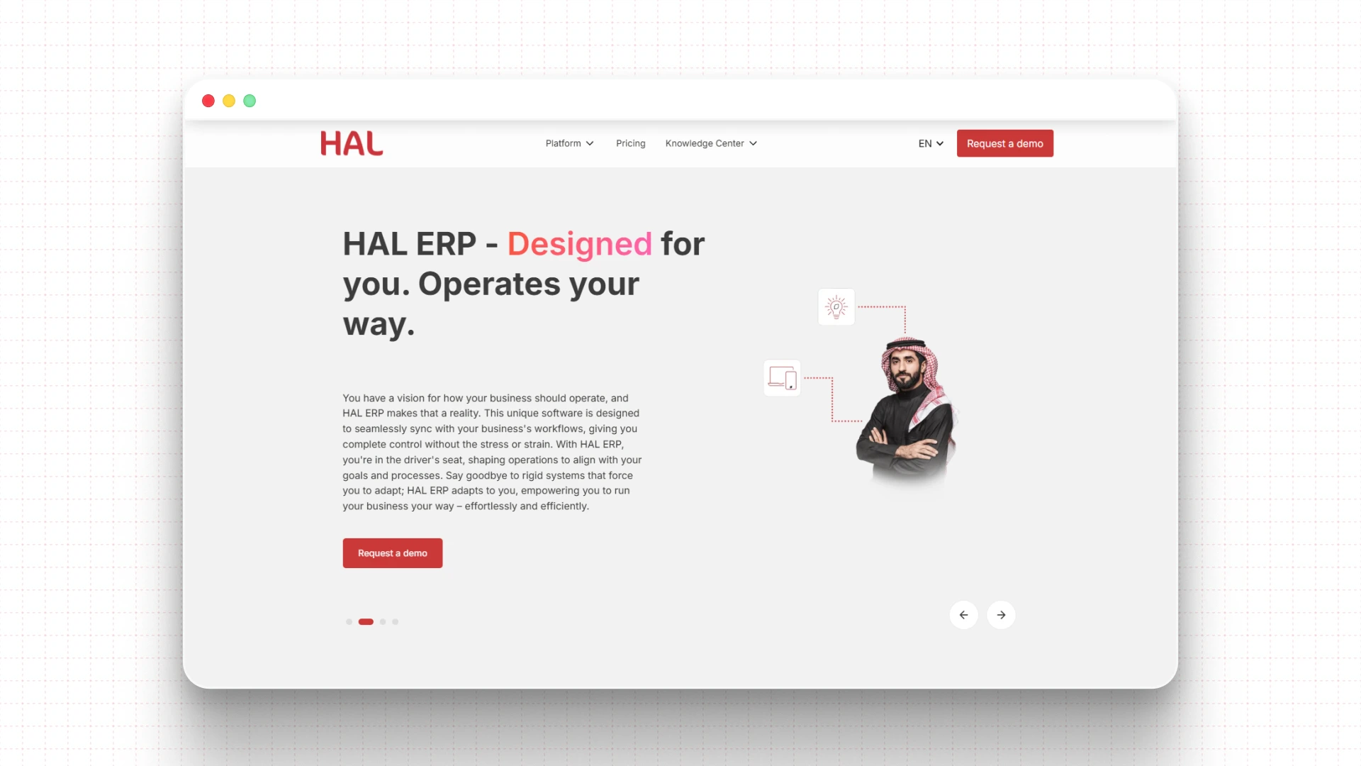 HAL ERP: Your Intelligent Sales Coach