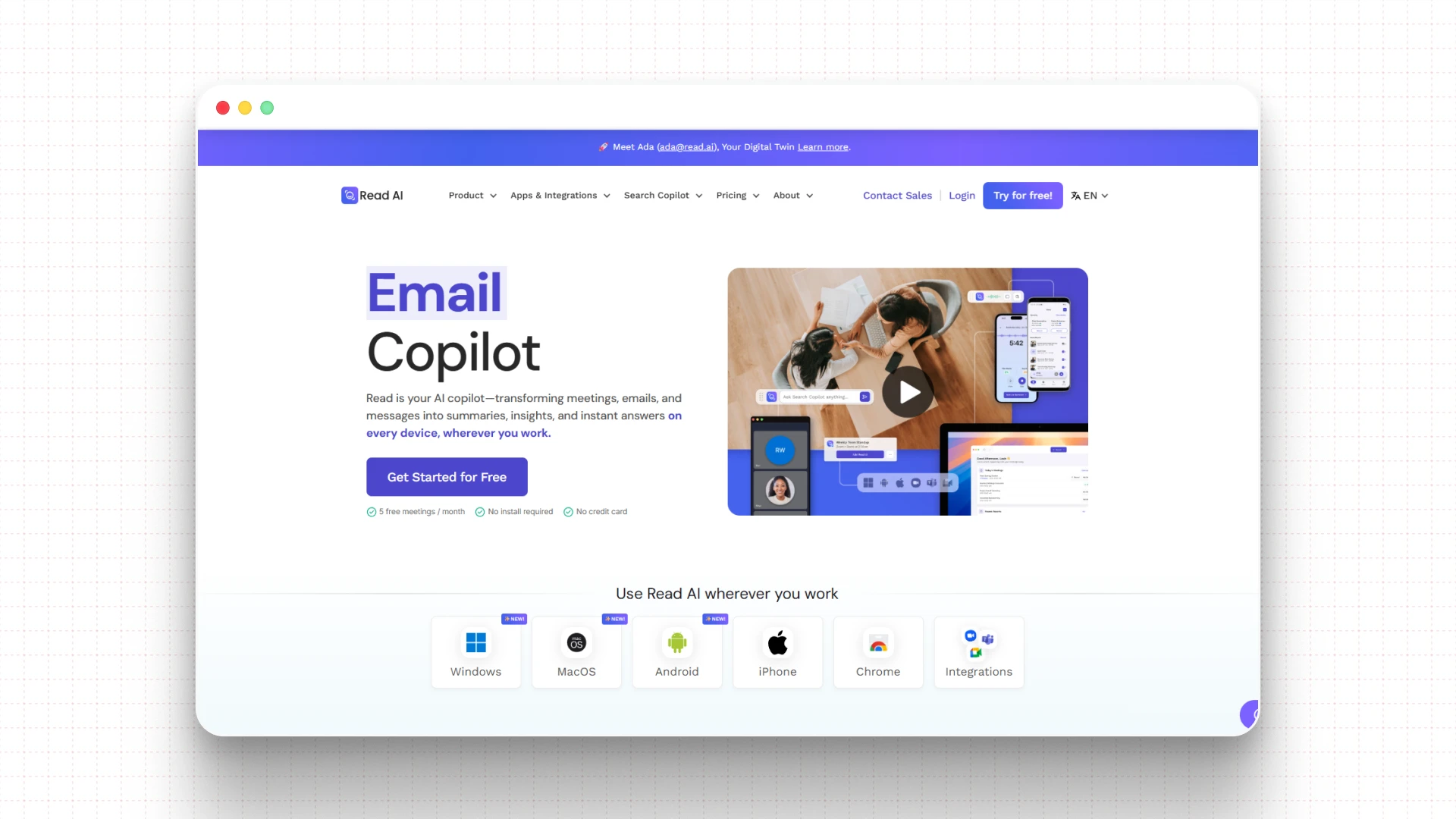 Read AI: Meeting Intelligence and CRM Automation