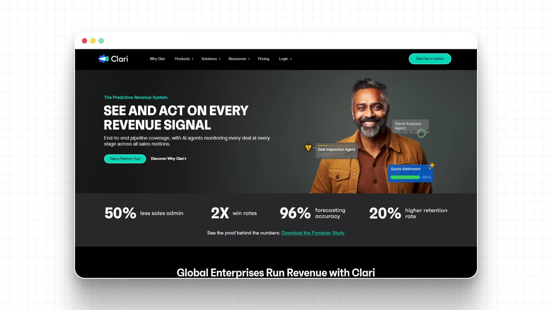 Clari: Pipeline Health and Revenue Forecasting