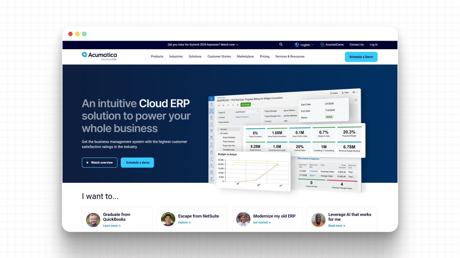 Acumatica Cloud ERP
