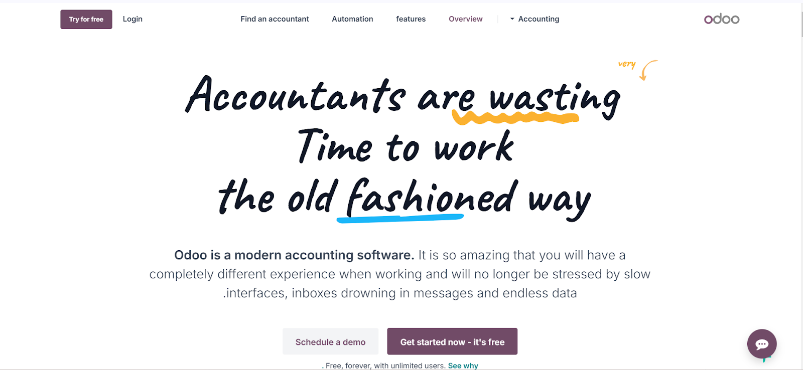 7. Odoo Accounting – أفضل 7 بدائل لـ QuickBooks في المملكة العربية السعودية لعام 2026
