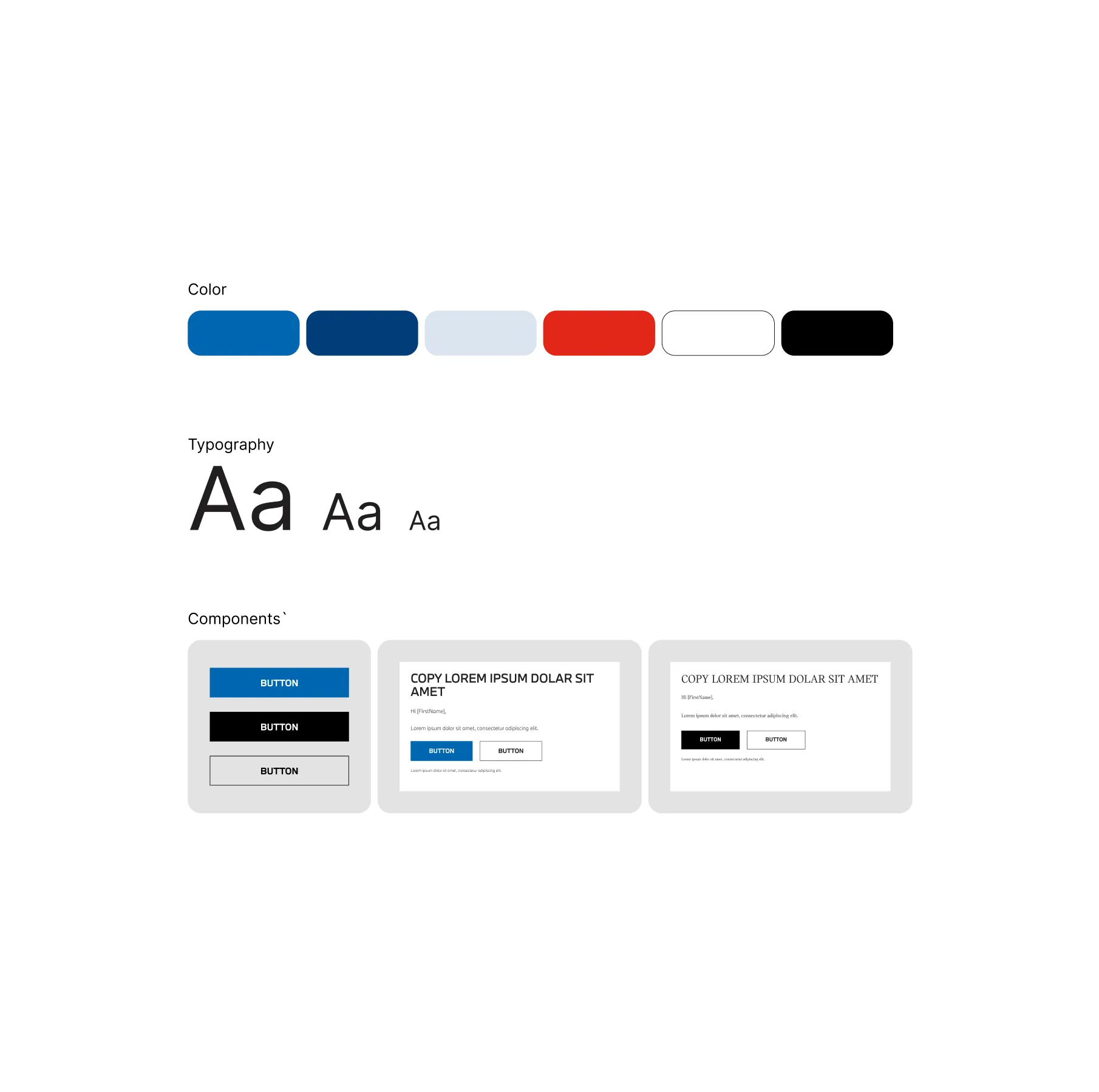 BMW/MINI Email Design System Library 2.0